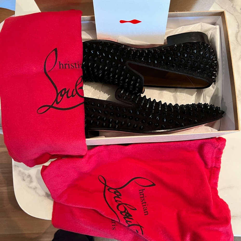 The Dandelion Spikes is one of the Christian Louboutin Maisons iconic loafers